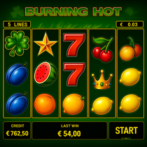 Admiral Bet - Burning Hot Slot - EGT Interactive